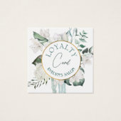 Treuekarte für Smaragdgrünen Kreis (Vorderseite)