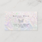 Treuekarte Visitenkarte (Rückseite)