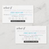 Treuekarten für Rodan und Fields Visitenkarte (Vorne/Hinten)