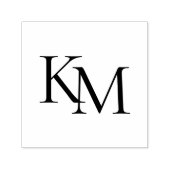 Treuekarten Geschäft Anfangsbuchstaben Monogramm-L Permastempel (Design)