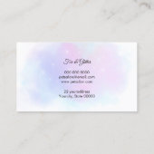 Treuekartenpflege Visitenkarte (Rückseite)