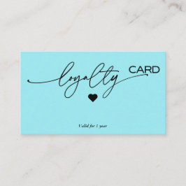 Treuekartenstrategie für die Kundenbindung Visitenkarte