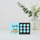 Treuekartenstrategie für die Kundenbindung Visitenkarte (Stehend Vorderseite)