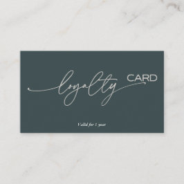 Treuekartenstrategie für die Kundenbindung Visitenkarte