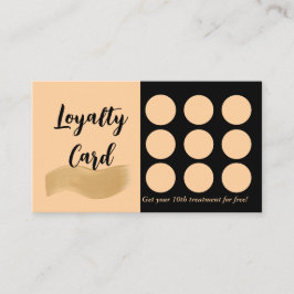 Treuekartenstrategie für die Kundenbindung Visitenkarte