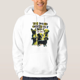 TreueKommtZuerst Hundebesitzer Besessen Treues Hau Hoodie