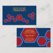 Treueprogramm für Honeycomb Treuekarte (Vorne/Hinten)