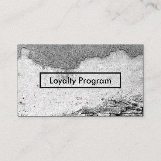 Treueprogramm für Stadtmauern Treuekarte (Rückseite)