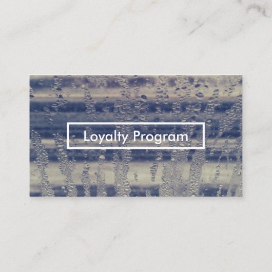 Treueprogramm für Winterfenster Treuekarte (Rückseite)