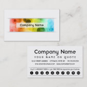 Treueprogramm Treuekarte (Vorne/Hinten)