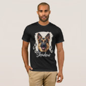 Treuer Begleiter German Shepherd T-Shirt (Vorne ganz)