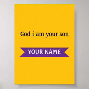 Treuer Sohn – Inspirierendes Design mit individuel Poster