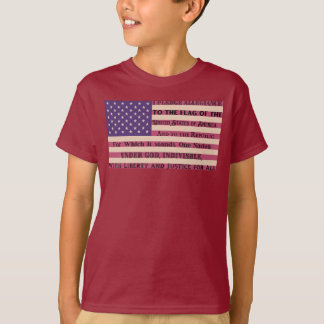 Treueschwur-Flaggen-T-Shirt T-Shirt