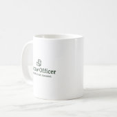 Treuhandbeauftragter – Neutral. Zuverlässig. Wesen Kaffeetasse (Vorderseite Links)