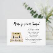 Treuhandkarte für Gepäckstücke Einladung (Stehend Vorderseite)