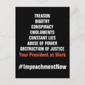 Treuhandschuldverschleierungen behindern postkarte (Vorderseite)