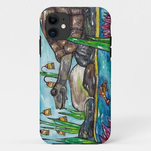 Trev die Schildkröte Case-Mate iPhone Hülle (Rückseite)