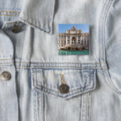 Trevi-Brunnen am frühen Morgen - Rom, Italien Button (Beispiel)