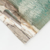 Trevi-Brunnen am frühen Morgen - Rom, Italien Fleecedecke (Ecke)