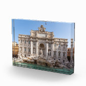 Trevi-Brunnen am frühen Morgen - Rom, Italien Fotoblock (Rechts)