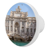 Trevi-Brunnen am frühen Morgen - Rom, Italien Keramikknauf (Rechts)