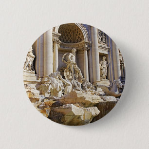 Trevi-Brunnen Button