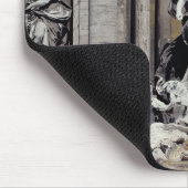 Trevi-Brunnen, errichtet 1732-62 Mousepad (Ecke)