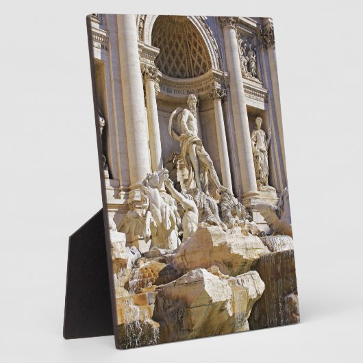 Trevi-Brunnen Fotoplatte (Seite)