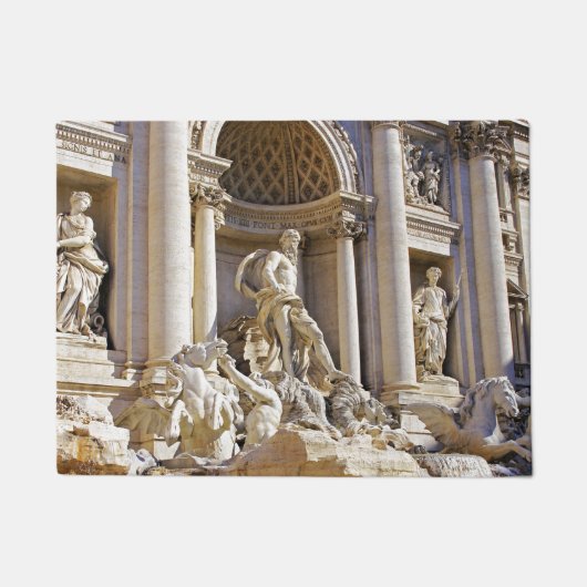 Trevi-Brunnen Fußmatte (Vorderseite)