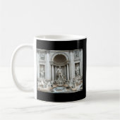 Trevi-Brunnen in Rom, Italien Kaffeetasse (Links)