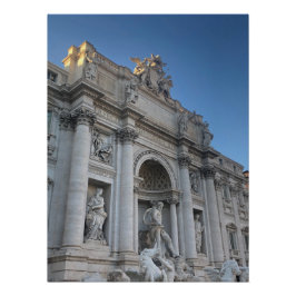 Trevi-Brunnen in Rom Poster