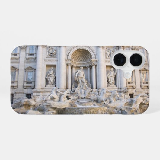 Trevi-Brunnen iPhone 16 Hülle (Rückseite (Horizontal))