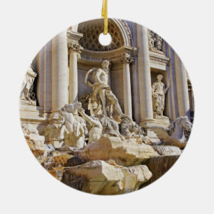 Trevi-Brunnen Keramik Ornament