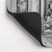 Trevi-Brunnen Mousepad (Ecke)