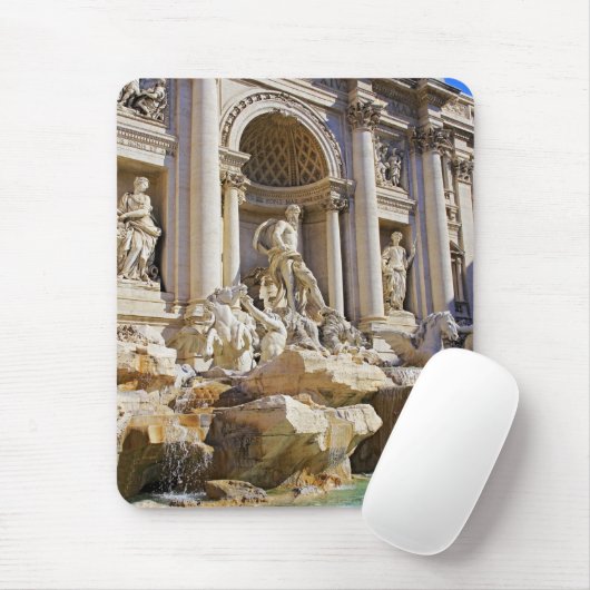 Trevi-Brunnen Mousepad (Mit Mouse)
