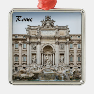 Trevi-Brunnen Ornament Aus Metall