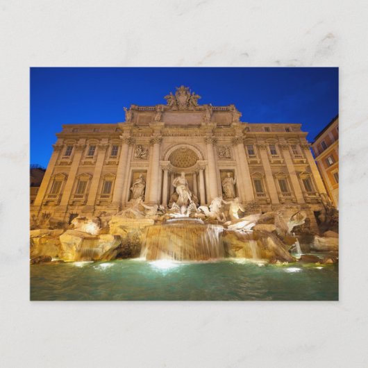 Trevi-Brunnen Postkarte (Vorderseite)