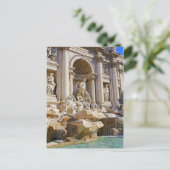 Trevi-Brunnen Postkarte (Stehend Vorderseite)