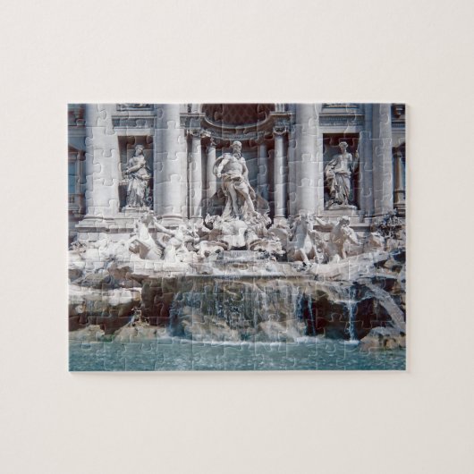 Trevi-Brunnen-Rom-Foto schwierig Puzzle (Horizontal)