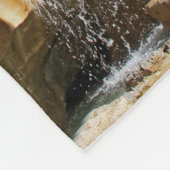 Trevi-Brunnen Rom Fotografie Fleecedecke (Ecke)
