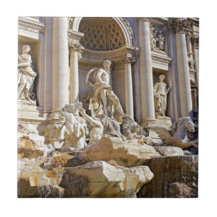 Trevi-Brunnen Rom Fotografie Fliese