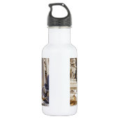 Trevi-Brunnen Rom Fotografie Trinkflasche (Rückseite)