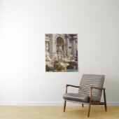 Trevi-Brunnen Rom Fotografie Wandteppich (Beispiel)