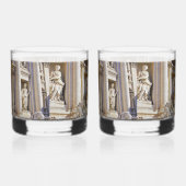 Trevi-Brunnen Rom Fotografie Whiskyglas (Rechts)