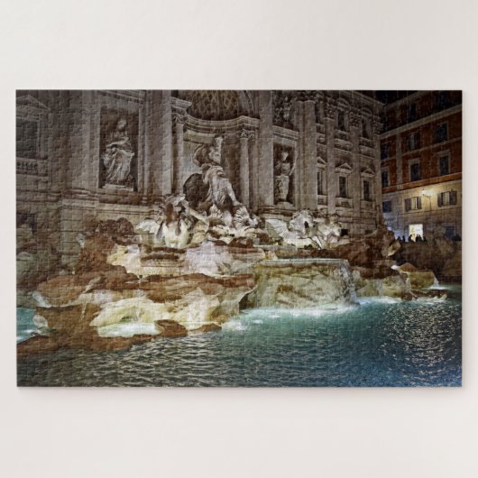 Trevi-Brunnen - Rom, Italien - 20x30 - 1014 PC Puzzle (Horizontal)