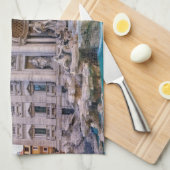 Trevi-Brunnen, Rom, Italien Geschirrtuch (Viertel Falte)