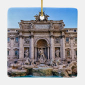 Trevi-Brunnen, Rom, Italien Keramikornament (Rückseite)
