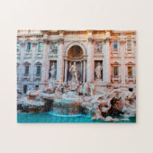 Trevi Brunnen Rom. Jigsaw Puzzle (Horizontal)