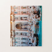 Trevi Brunnen Rom. Jigsaw Puzzle (Vertikal)