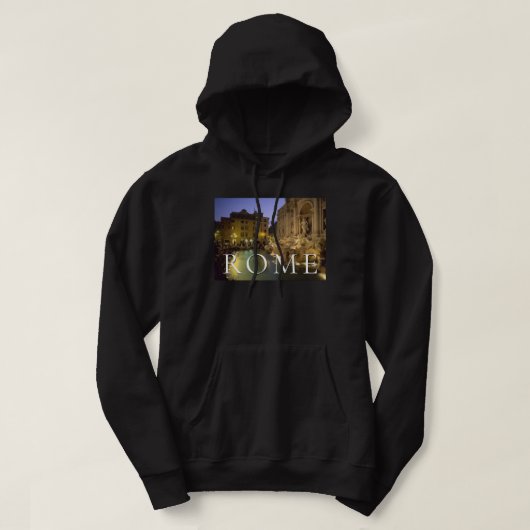 Trevi Brunnen | Rom, Latium, Italien Hoodie (Design vorne)
